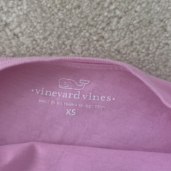 Vineyard vines pink / coral long sleeve t shirt - Picture 3 of 3